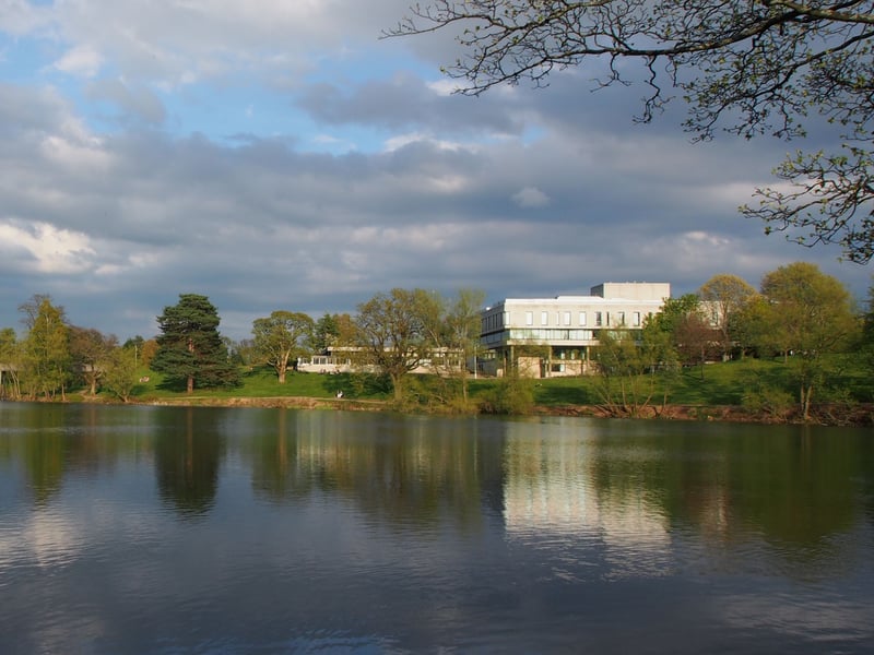 Known for its sports facilities and 330-acre campus beneath the Ochils, Stirling University misses out on the top ten for another year as the 11th best university in Scotland.