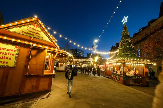 Get into the festive spirit at the Sheffield Christmas Market. Spanning across the city centre, with stalls on Fargate, Pinstone Street, and The Moor, you'll find everything from unique gifts and handcrafted goods to a delicious array of festive food and drinks. The market is a hub of Christmas cheer, perfect for a day of shopping and soaking up the atmosphere. 📍 City Centre, across Fargate, Pinstone Street & The Moor, Sheffield