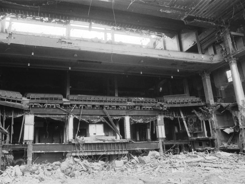 The Apollo theatre in Glasgow is demolished in February 1989