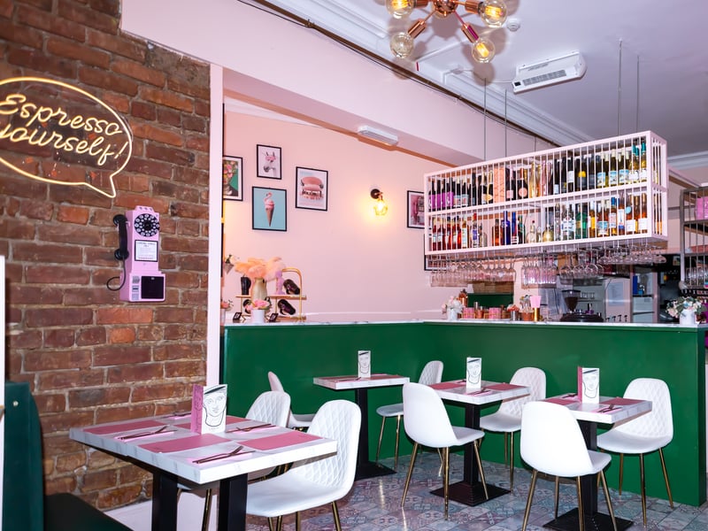 Laila in Edinburgh has a quirky yet girly decor, and serves up delicious Middle Eastern-inspired breakfast dishes at an affordable price.