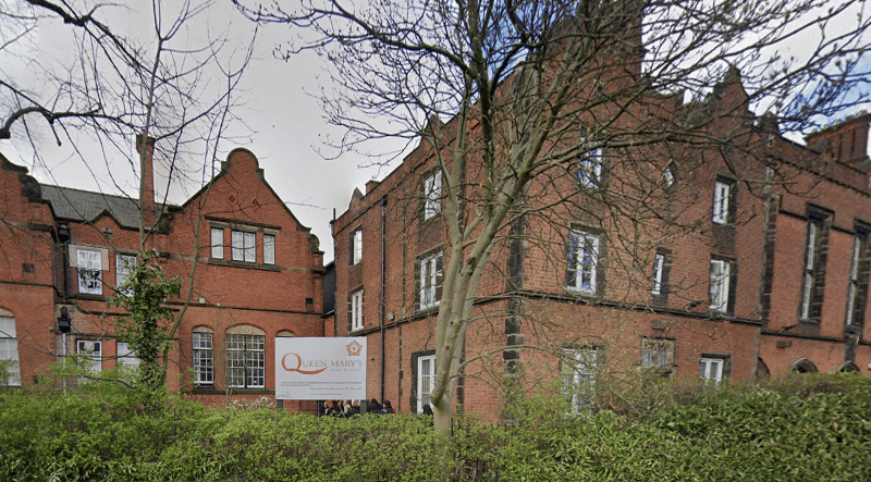 Queen Mary's is a selective secondary academy for girls, in Walsall, in the West Midlands.
The Telegraph gave it an overall score of 39 out 40. In the 2023/24 school year, 80.4% of its pupils achieved a grade of 5 or more in at least 5 different GCSEs.