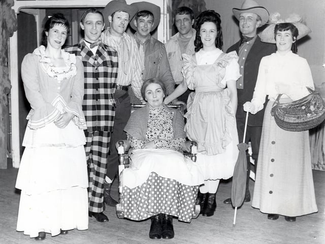 Selkirk Amateur Operatic Society performing Oklahoma in 1970.