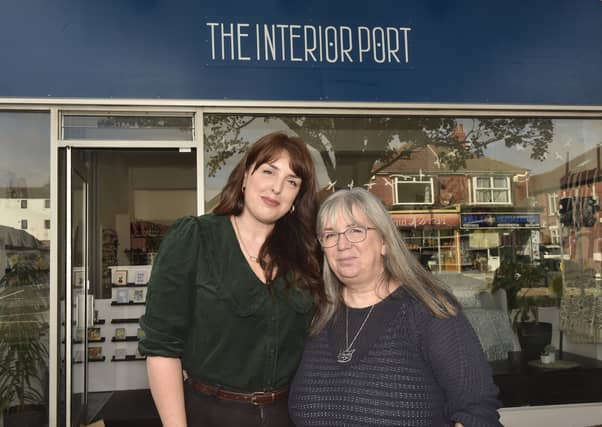 Owners of The Interior Port: Heather Walters-Pierce and Pauline Pierce.
Picture: Sarah Standing (190925-9597)