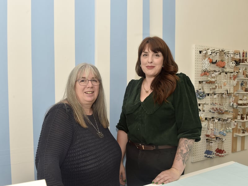Owners of The Interior Port: Pauline Pierce and Heather Walters-Pierce.