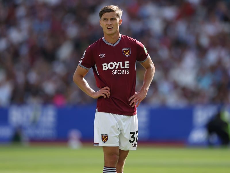 Three Premier League outings this season at West Ham, with Hammers fans frustrated by Potts lack of minutes under Graham Potter. Very early under days under Nuno Espirito Santo, but featured in both of his games - against Everton and Arsenal - so far.