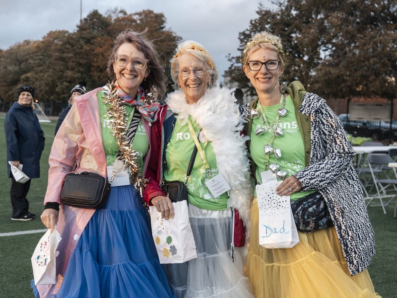 Fundraisers walked either four or eight miles on Saturday, September 20.