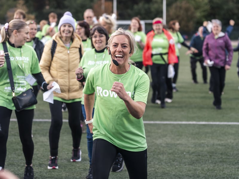 Warm up at Rowans' Shining Stars Walk.