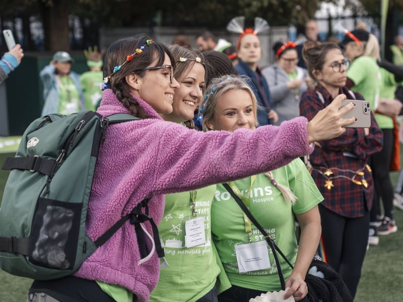 Participants of the Shining Stars Walk