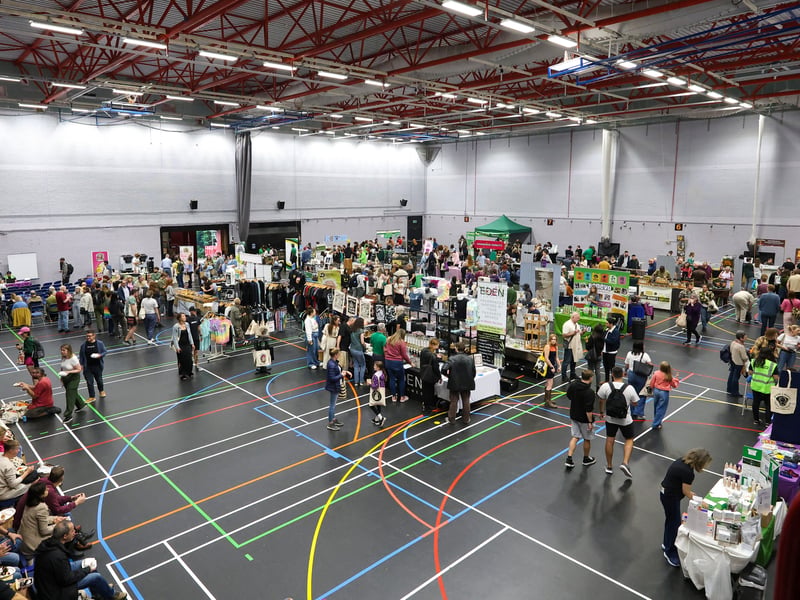 There were around 60 stalls offering delicious plant based food options.
