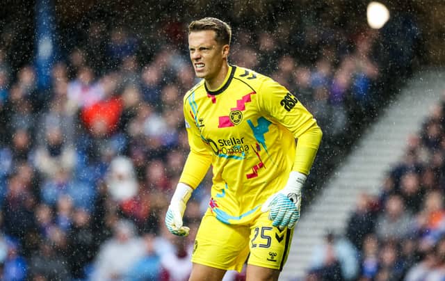 6/10 Good early save to stop Watson's shot. Didn't have a lot to do otherwise and now holds his own record for four clean sheets in his first four Hearts appearances.