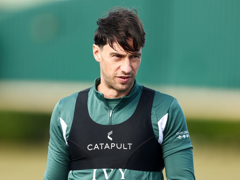 The Hibs skipper is still out with a groin problem.