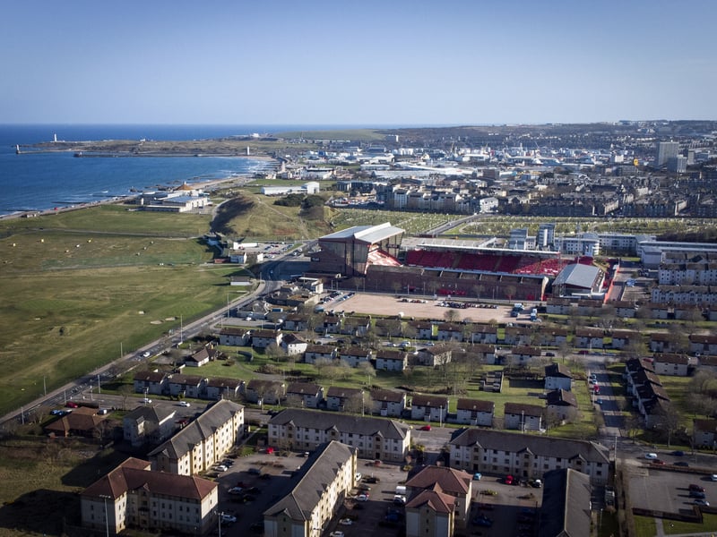 Aberdeen City is expected to see a 4.79 per cent increase in its population.