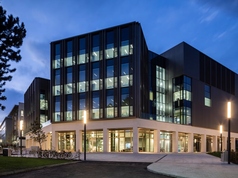 The Nucleus building, in the heart of the University of Edinburgh, has been hailed as an "enduring and generous example" of civic architecture, creating a vibrant and dynamic new space for students and staff