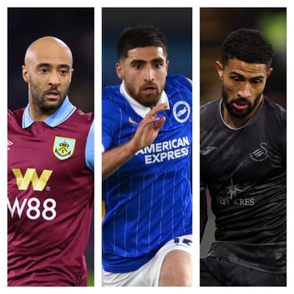 From left: Nathan Redmond, Alireza Jahanbakhsh and Josh Ginnelly