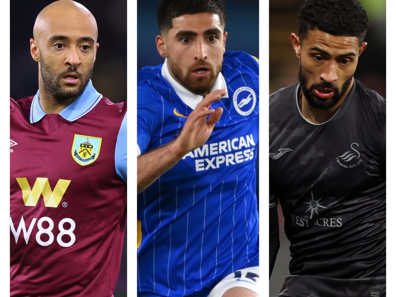 From left: Nathan Redmond, Alireza Jahanbakhsh and Josh Ginnelly