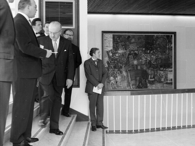 The official opening of Napier College in Edinburgh's Colinton Road in October 1964.