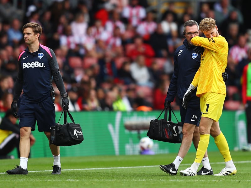 Josef Bursik has come to Pompey’s aid in Schmid’s absence after the Austrian stopper broke his hand during the south-coast derby against Southampton in September. The 28-year-old should be another member of Mousinho’s injured cohort who could be back in time to face Millwall next week.