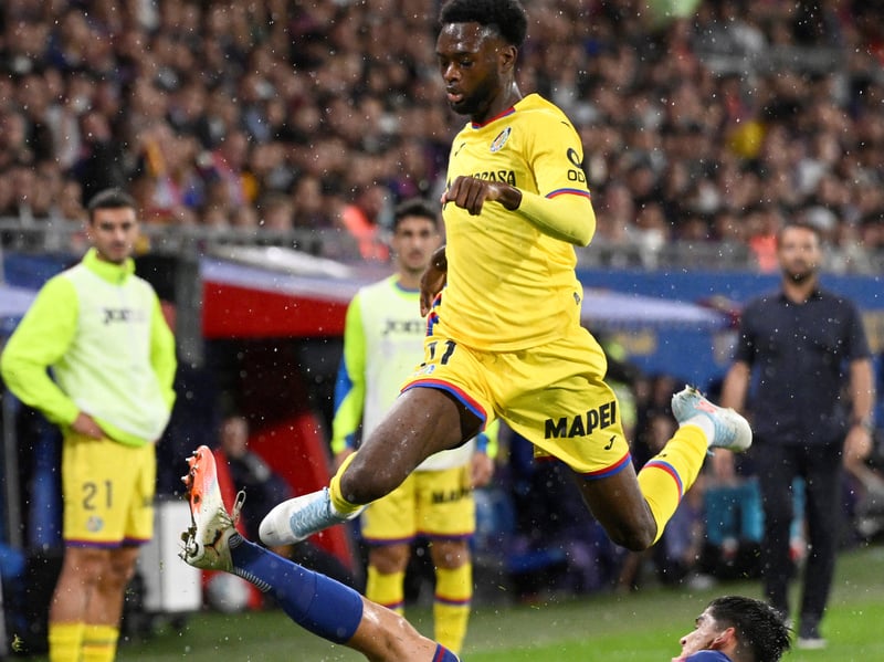 Pompey's admiration of Abu Kamara has never wavered, though, a deal never looked on the cards as the winger had the likes of Birmingham City and Rangers on his trail. Moved to La Liga with Getafe where he's made three appearances so far - including facing European giants Barcelona.