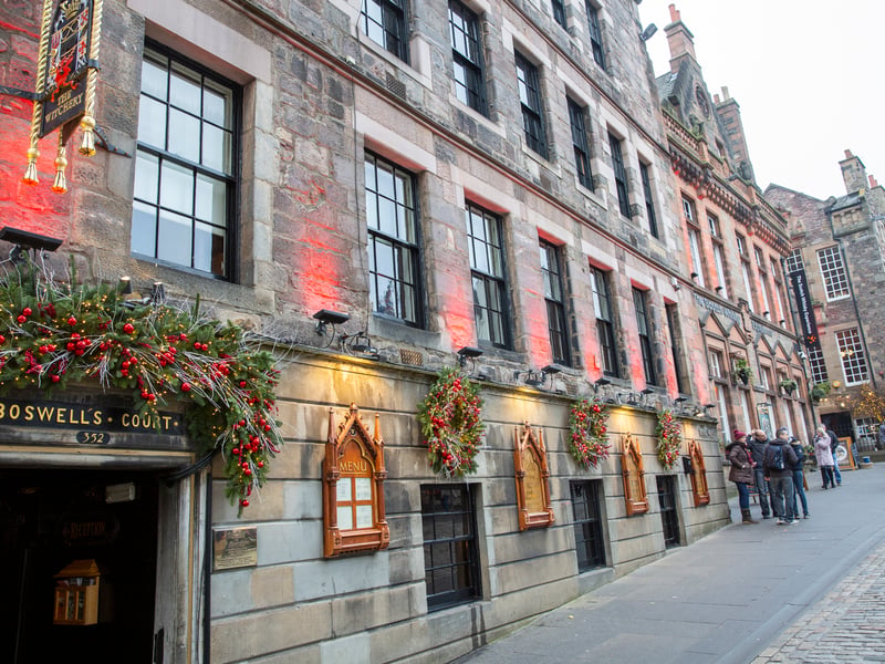 The Witchery, nestled at the top of the Royal Mile near Edinburgh Castle, is famous for its restaurant but also offers nine eclectic hotel suites honouring the history of the 500-year-old building. The restaurant's menu pays homage to its historic setting too, offering culinary classics such as Scotch Beef Ribeye Steak, Omelette Arnold Bennet and Lobster Thermidor.
Price: From £782 per night