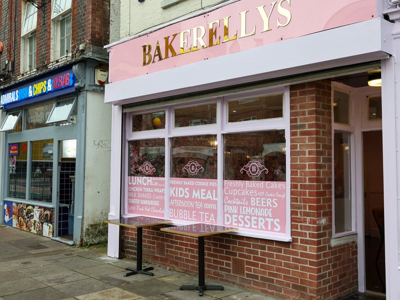 It is the second Bakerellys store with the original one on Marine Parade, Lee-on-the-Solent.