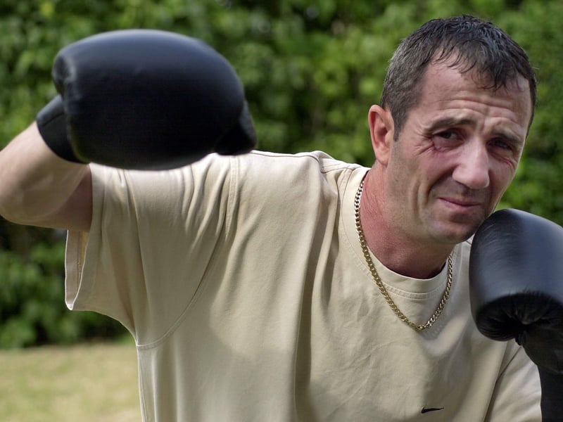Former Fareham Boxing Club light-middleweight boxer Garry Davies pictured in 2004.