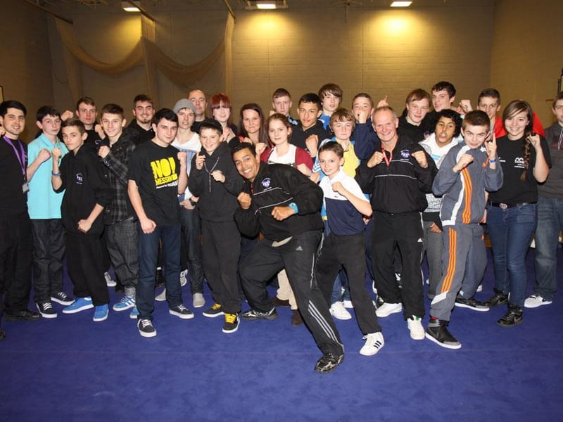 The Heart of Portsmouth Boxing team pictured in 2011.