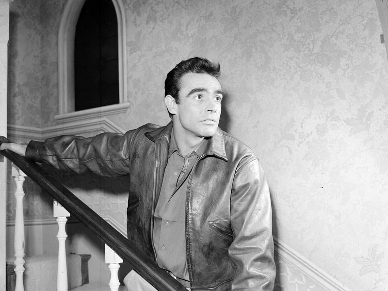 Sean Connery appearing in 'The Seashell' at the King's Theatre in Edinburgh in 1959. Whilst in the city he stayed with his parents in Fountainbridge.