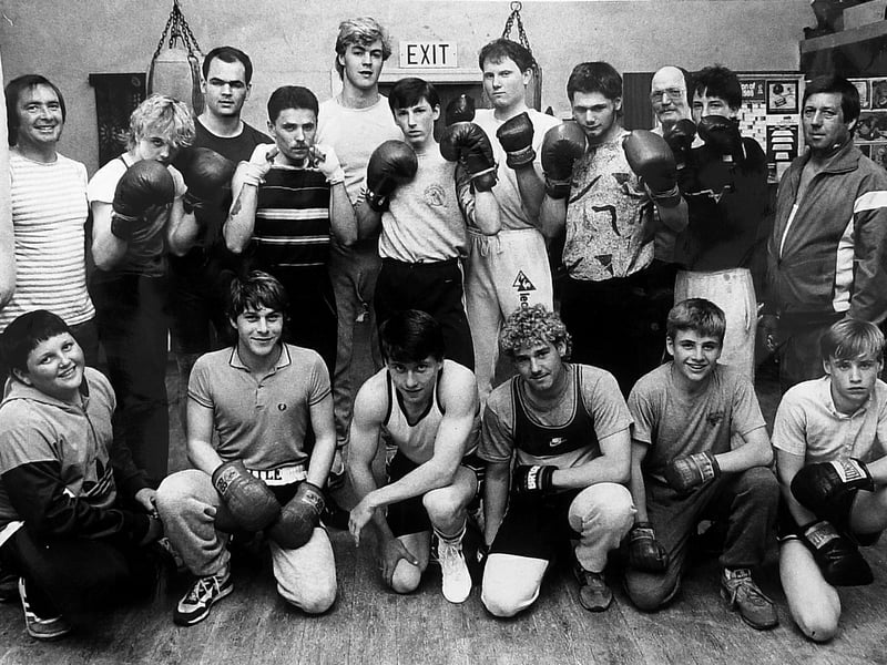 Fareham Boxing Club in 1979.