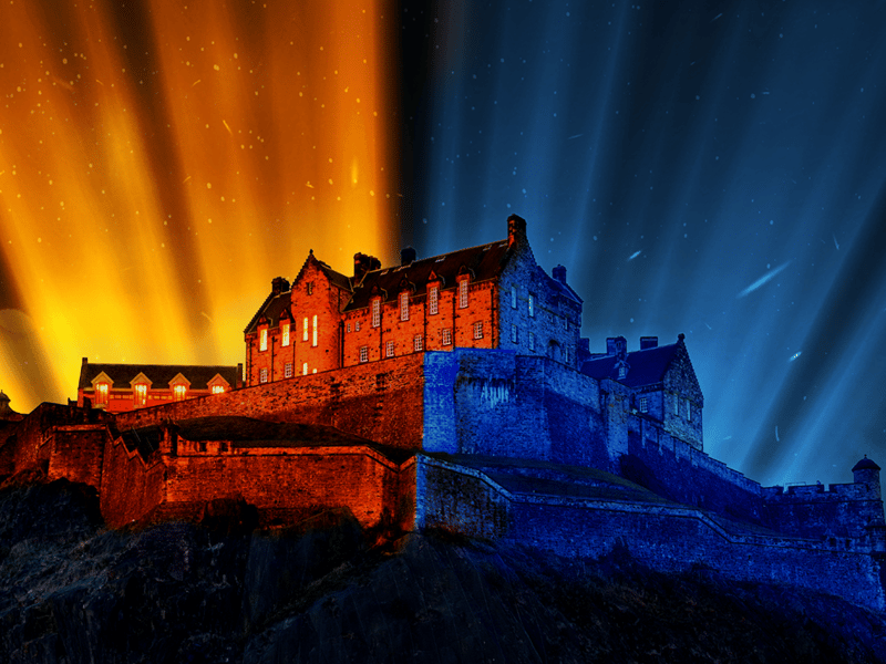 Experience the iconic Edinburgh Castle transformed by enchanting light and sound installations, featuring immersive trails and mythical creatures.