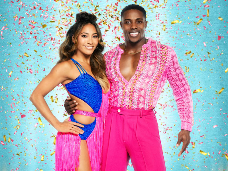 Better known as Nitro from 'Gladiators', Harry Aikines-Aryeetey will be a fearsome competitor and is a 30/1 shot for the Strictly title. He's dancing with Karen Hauer.