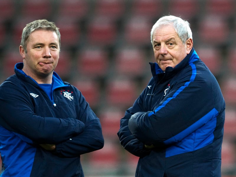 "I could sit here and tell you about Walter Smith until the cows come home, about how good a manager, how good a coach and a football man he was."