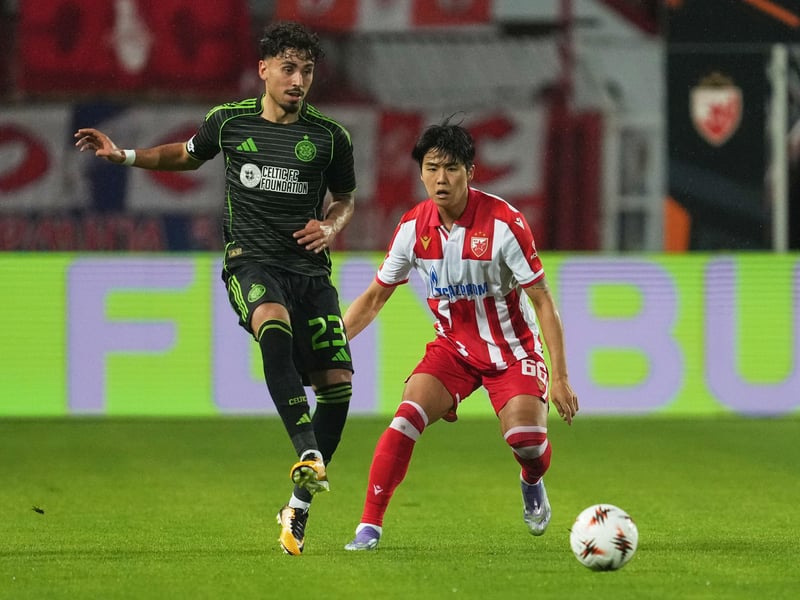 Positive with his running, and tried to bring others into play. Looks confident following his bright start to life in Celtic colours, but was unable to create anything meaningful for his team in Belgrade tonight.