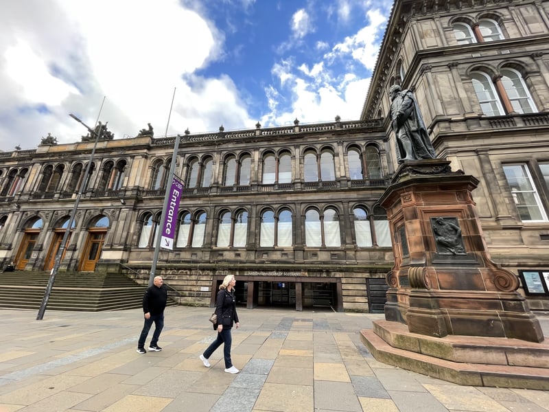 The National Museum of Scotland is home to over 10,000 objects spanning Scottish history, nature, art, science and technology. It's free to enter and has a range of exhibitions, including a current one on Scotland's role in the Cold War
