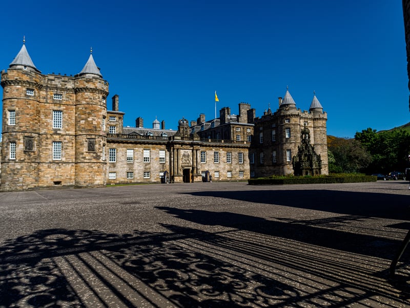 The Palace of Holyroodhouse, at the end of the Royal Mile, is the King's official residence in Scotland. It is open throughout the year for visitors to learn about 900 years of Royal history in Scotland 