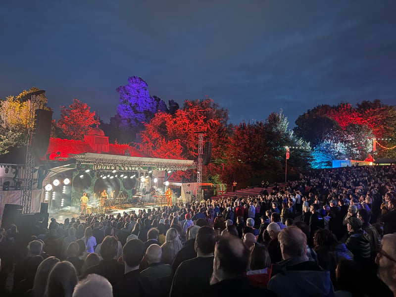 The Kevingrove Bandstand, in the heart of Glasgow's leafy West End, is a relative newcomer - having opened in 2014 following a £2.1 million refurbishment programme. Since then it has become hugely popular for its 'Summer Nights' series of concerts which have welcomed the likes of Brian Wilson. Teenage Fanclub, Pixies, Suede and Public Service Broadcasting (pictured) to its outdoor auditorium.