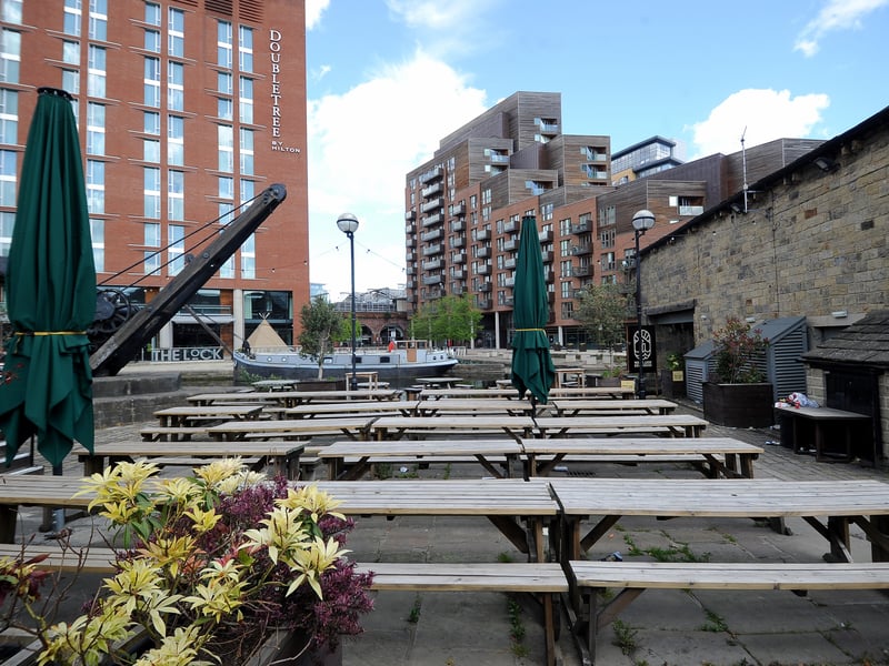 Water Lane Boathouse in Canal Wharf has a 4.3* rating from 2.4k reviews. A Google reviewer said: “The atmosphere was lovely, the food was delicious and well worth the price. The quality was exceptional with a vast selection of drinks available."