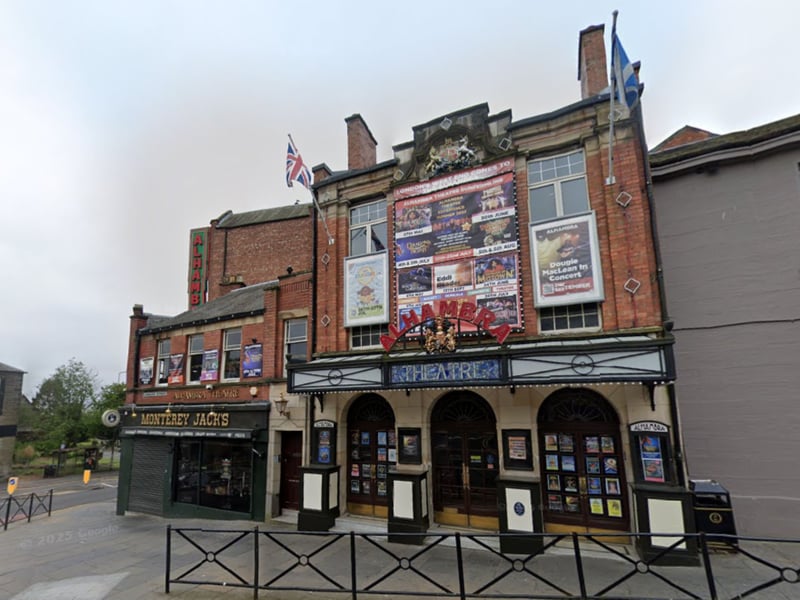 Impressively Dunfermline has not one, but two, venues in the readers' top 10. The stunning venue dates back to the 1920s and often punches well above its weight when it comes to artists. Next year American indie royalty Pixies only have two UK dates - at London's Royal Albert Hall and the Alhambra!
