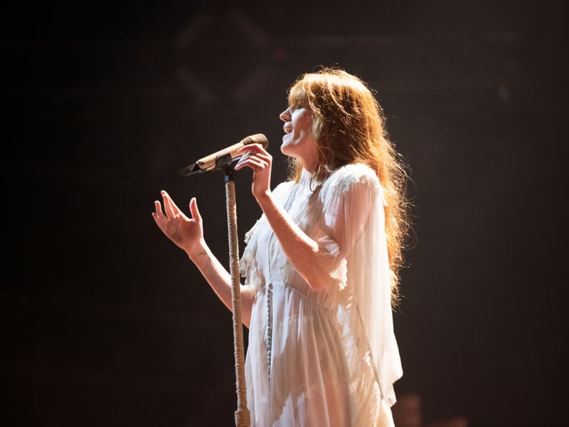Florence and the Machine have a new album out soon, 'Everybody Scream', and a European tour announced. They have a run of UK area gigs in February but will surely be ready for some outdoor concerts come August.