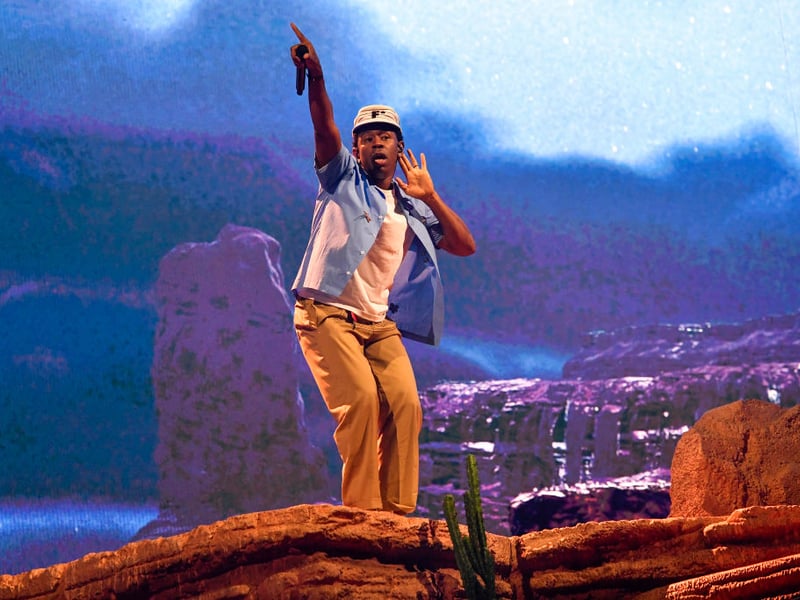 Speaking of rap, Tyler the Creator's name seems to be contantly dropped in reference to next year's Reading and Leeds festival. His new dance-infused album 'Don't Tap The Glass' sounds like it was made to play live and he's well-known for his eye-popping stage production. He could convert even the most rap-averse rock fan.