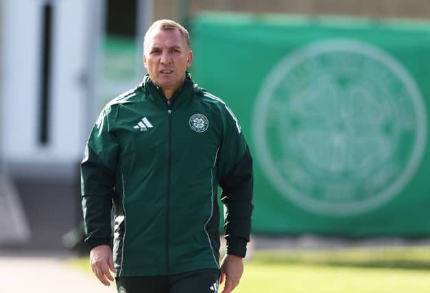 Celtic head coach Brendan Rodgers has a number of big decisions to make ahead of the Europa League clash with Braga. Cr: SNS Group.