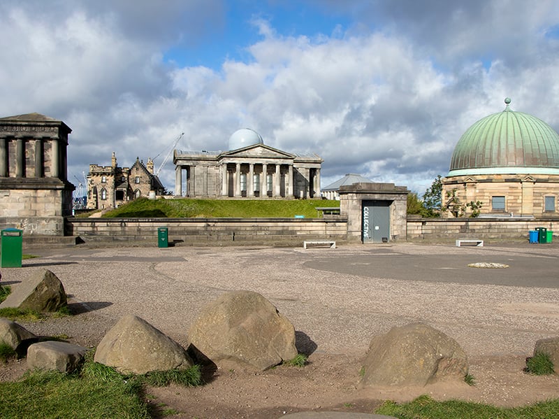 Collective is a contemporary art gallery in a heritage observatory, on Calton Hill. During this weekend's Doors Open Days in Edinburgh, Observatory House - the oldest building on the site - will be welcoming the public for self guided tours, with site tours and those of the Cooke telescope also running at specific times across the weekend.