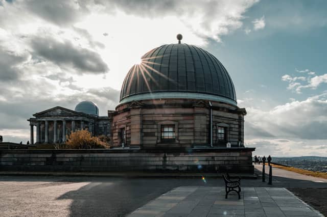 Explore the City Observatory on Calton Hill, the birthplace of astronomy and timekeeping in Edinburgh – and now the home of Collective, a contemporary art organisation who present a year-round programme of exhibitions, walks, and events.