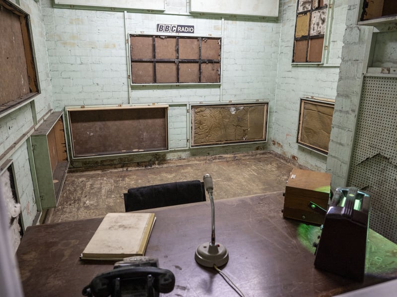 The canteen where the Women's Royal Air Force personnel ate
