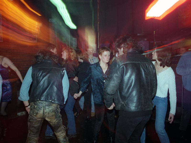 Clubbers at The Tache