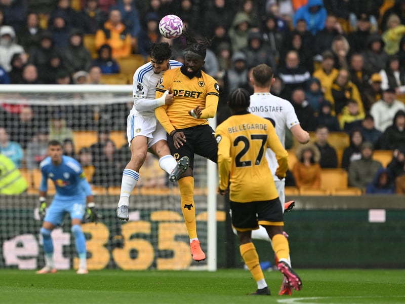 Like Rodon, Struijk has been solid since Leeds' return to the Premier League. Jaka Bijol and Sebastiaan Bornauw are pushing, but a change at centre-back does not look likely. 