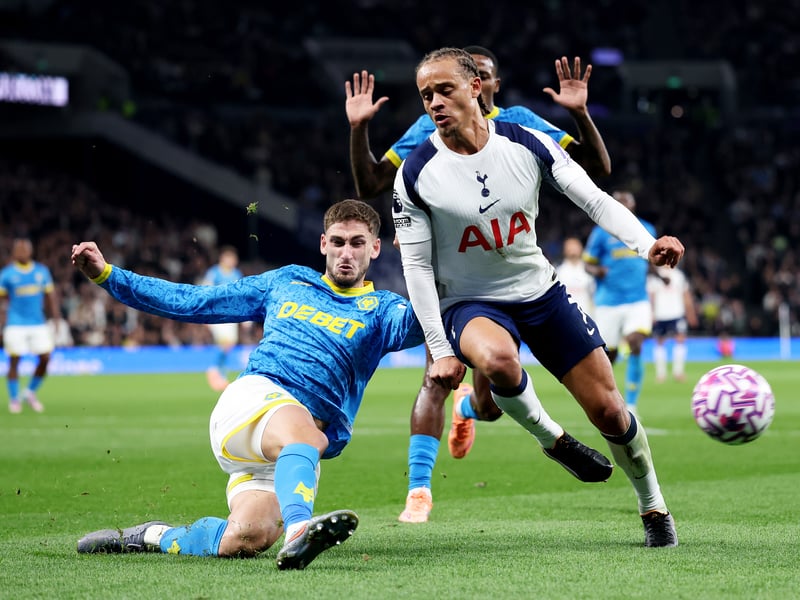 Opening goalscorer Bueno was Wolves' best player in the 1-1 draw away at Tottenham Hotspur.