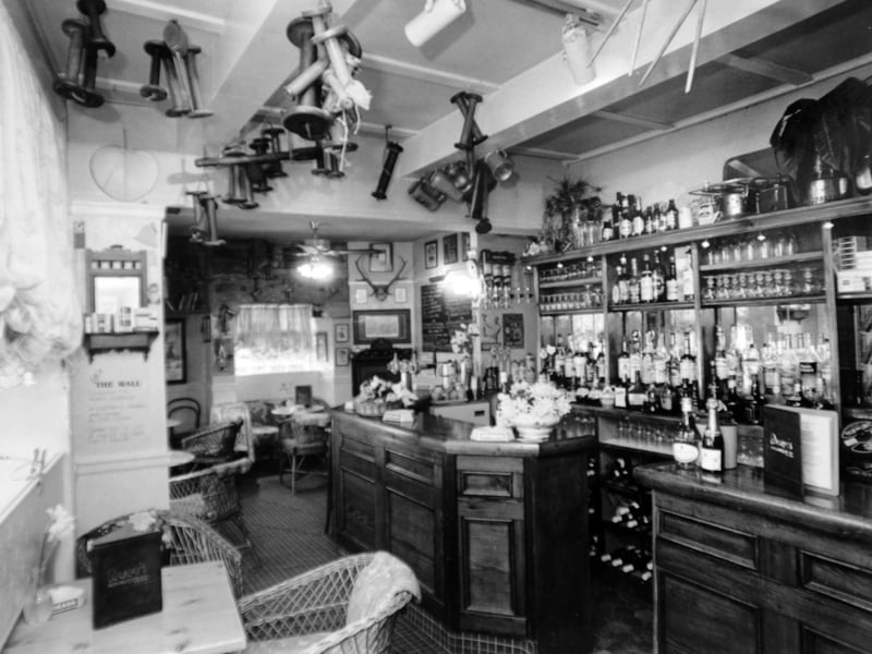 The Weavers Restaurant, Howarth, in May 1986