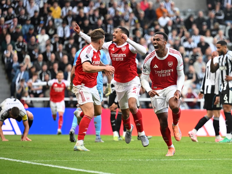 Got in front of plenty against Newcastle and scored an added-time winner as Arsenal left St James' Park with a 2-1 victory.