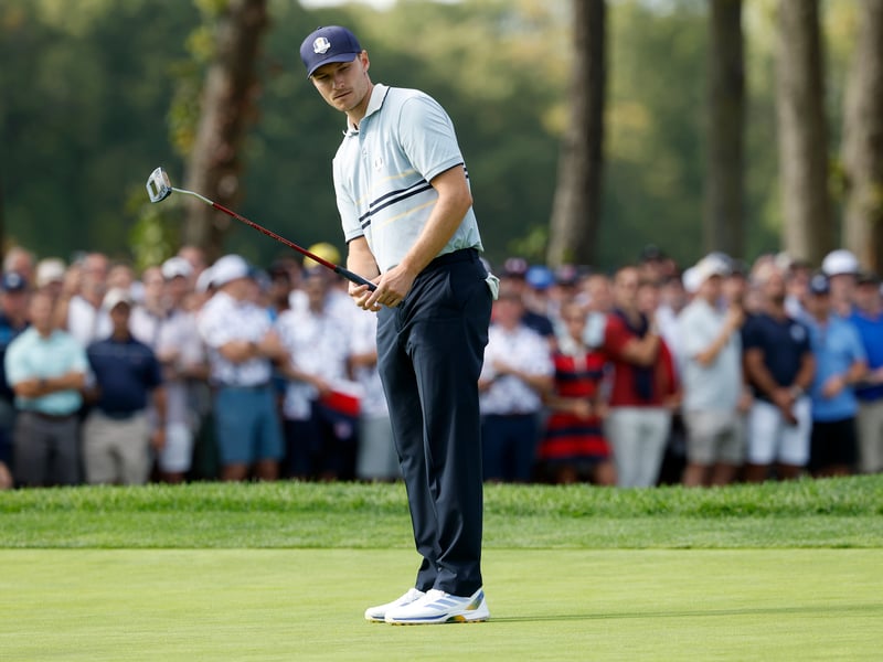 The Dane, who was the only change from a winning team in Rome in 2023 and only rookie on Luke Donald’s team, lost both his games. 4/10
