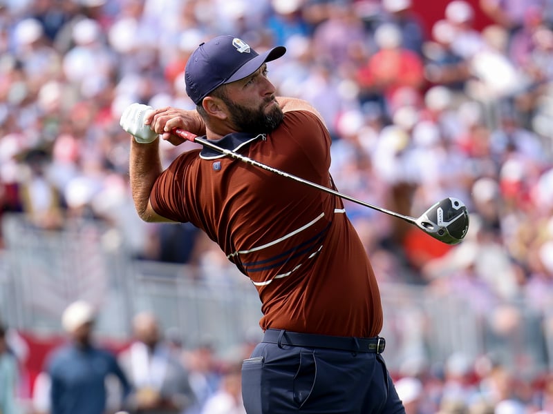 Helped by an outrageous chip in on Saturday morning, the big Spaniard picked up three points over the first two days before looking as though he’d run out of steam in the singles. 8/10